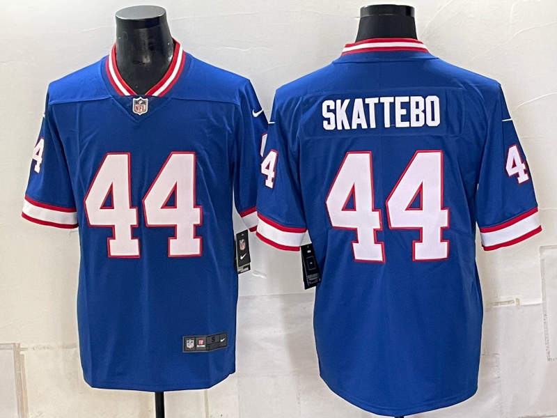 Men New York Giants #44 Skattebo blue Nike 2026 NFL Game Jersey 100403->new york giants->NFL Jersey